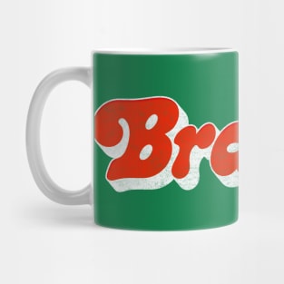 Brassic /// Faded & Distressed Style Design Mug